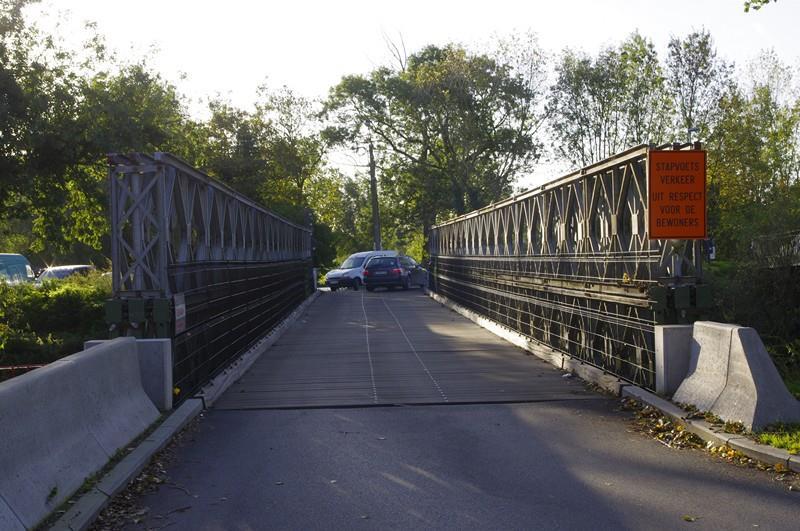 2 Plaatsen spiegels Bailey-brug