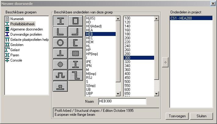 Kapitel 1 6. Herzie de berekende profielkarakteristieken en pas ze mogelijk in, in een document. 7. Sluit de Doorsnedemanager of herhaal de stappen 3 tot 6 zovaal als nodig.