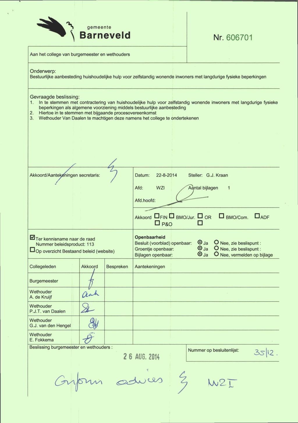 gemeente \ Barneveld Nr.