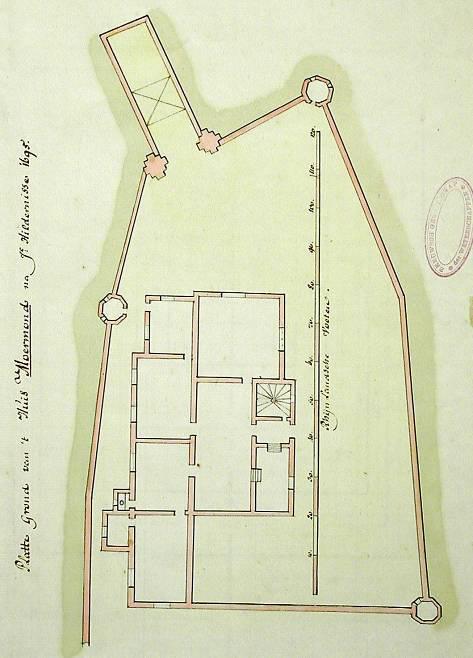 De tekening van Roghman van dit kasteel, een mogelijke woontoren, bevat bijvoorbeeld zoveel details dat duidelijk is dat deze tekening naar het