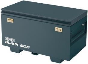 297056 Afmeting 550 x 300 x 350 mm Draper Black Box Super sterke opbergbox