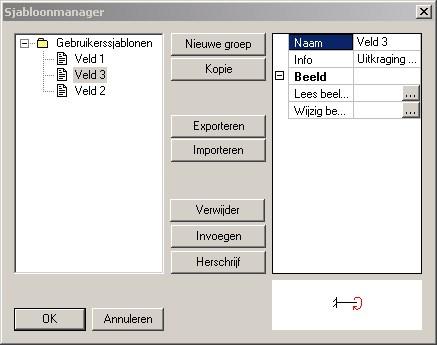 Kapitel 2 Volgende stap: De sjabloon openen De sjabloon openen Als laatste stap openen we de opgeslagen sjabloon.