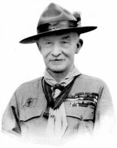 2 De geschiedenis van Scouting Thorheim Hoe het begon Op 22 februari 1857 wordt in London Robert Baden Powell geboren. Hij trekt er graag op uit, de bossen in, tot ergernis van zijn leraren.