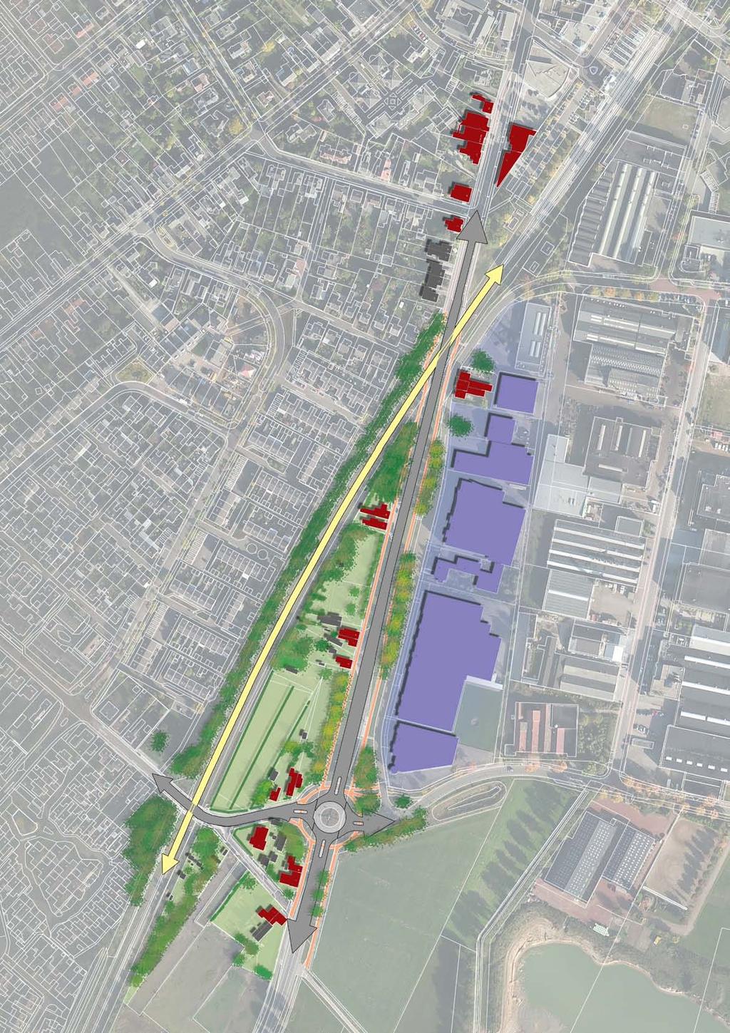 SWOT-analyse Sterkte (S=strenghts): - groene karakter omgeving, zowel de bomen op de locatie als de opgaande erfbeplanting; - herkenbare bebouwingstypologie (positie gebouwen op kavel,