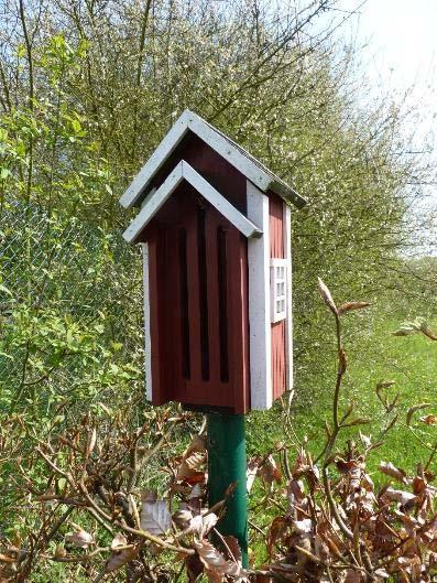 3.11. Houtkant west - vlinderhuisje De schuilplaats voor vlinders leverde geen resultaten op voor vlinders gedurende dit onderzoek.