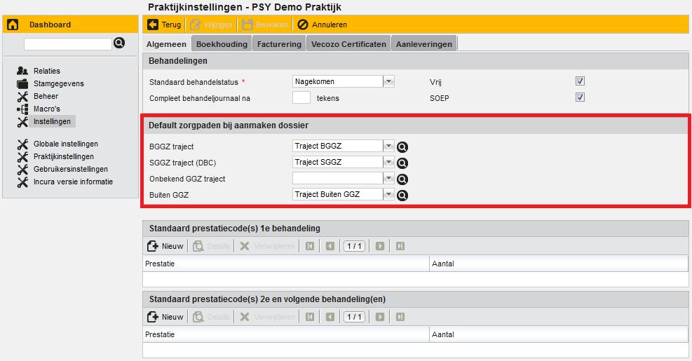 Figuur 12: verwijsgegevens bij onbekend GGZ type GGZ type = Onbekend Weet u het GGZ type op dat moment nog niet dan kunt u Onbekend kiezen (zie figuur 13).