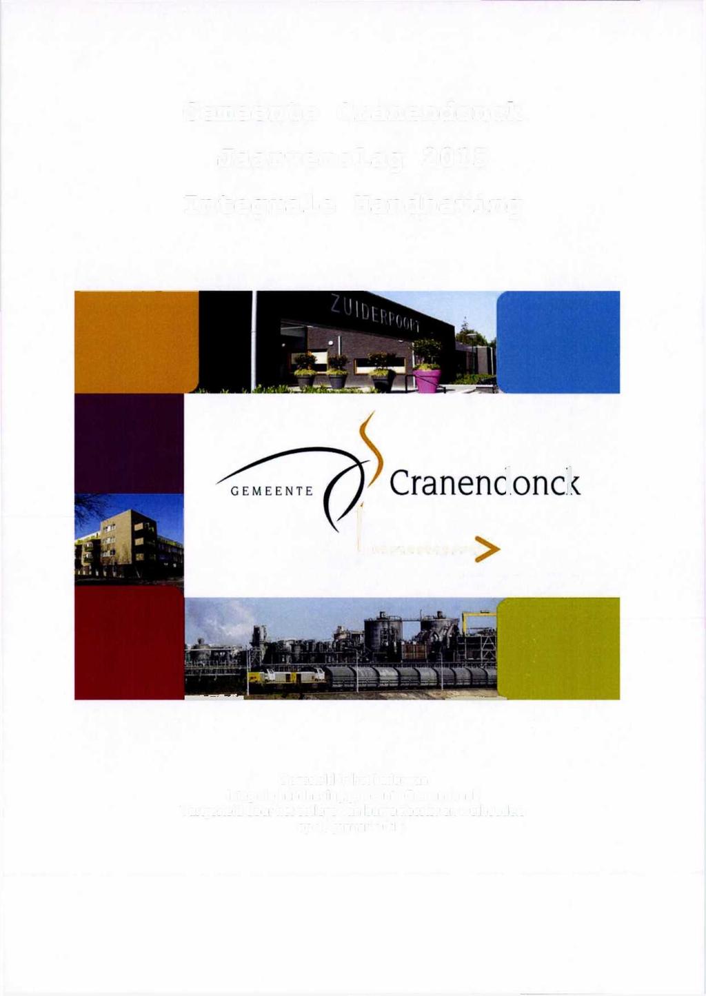 Gemeente Cranendonck Jaarverslag 2015 Integrale