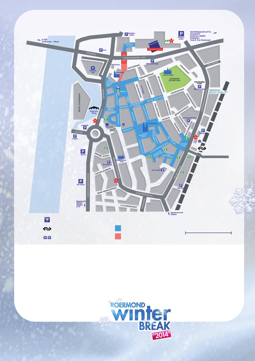 Plattegrond VVV Station Promenadegebied Looptijd 3 min.