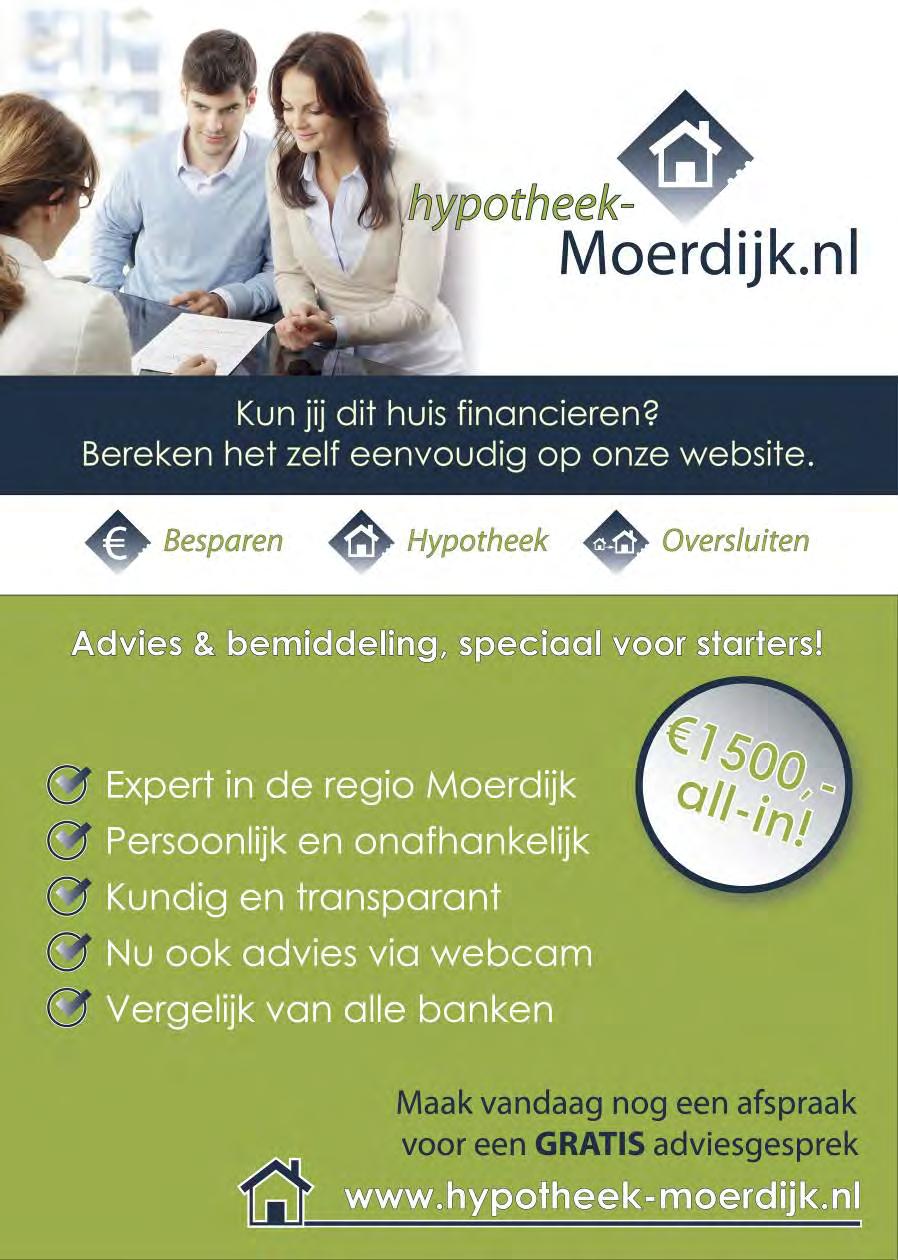 ACTIE HYPOTHEEK-MOERDIJK.NL Onze nieuwe sponsor Hypotheek-Moerdijk.nl heeft een interessante actie voor onze leden in samenwerking met onze sponsor Runnersworld. Wanneer u bij Hypotheek-Moerdijk.