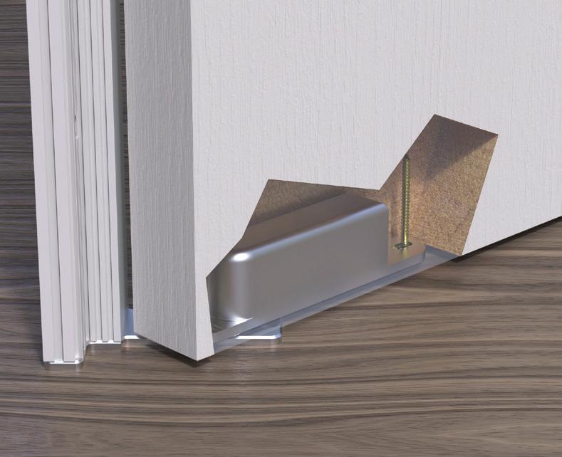 argenta invisidoor AX Onzichtbaar aluminium kader voor pivoterende binnendeuren tot 45kg De argenta invisidoor AX is een onzichtbaar aluminium kader voor pivoterende binnendeuren dat eenvoudig, snel
