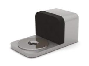 Inboormagneet in de deur (boring 30mm) - In de hoogte verstelbaar - Vloermagneet (tegen