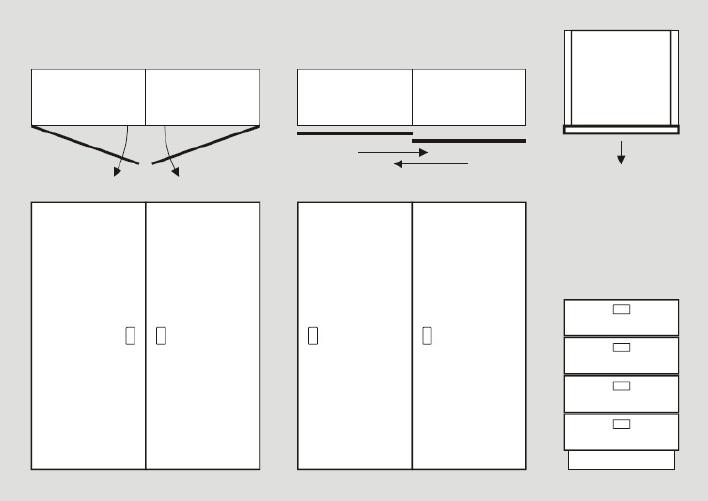 enkele schuifdeur No-Ha Single Functionele karakteristieken De No-Ha Single is een greep die in het deurblad verdwijnt en kan gebruikt worden op alle schuifdeuren voor kasten, alle