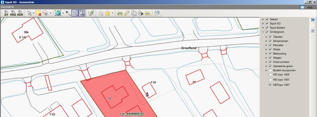 2 Gegevens op perceel AMS02 F 84 Overzicht historische bodembedreigende activiteiten Omschrijving bedrijf Adres Bedrijfsnaam Periode slachthuis Graafland 34 GEMEENTE GROOT- AMMERS - 1928 Overzicht