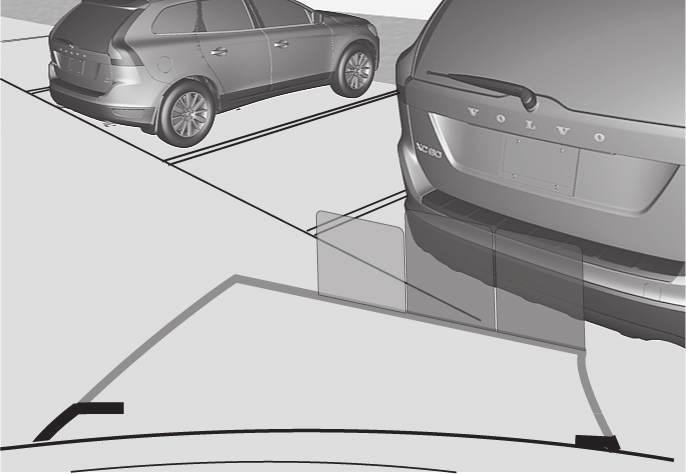 07 Bestuurdersondersteuning Auto s met parkeerhulpsensoren achter* Parkeerhulpcamera - instellingen (p. 247) Park Assist-camera - beperkingen (p. 248) Parkeerhulp* (p.