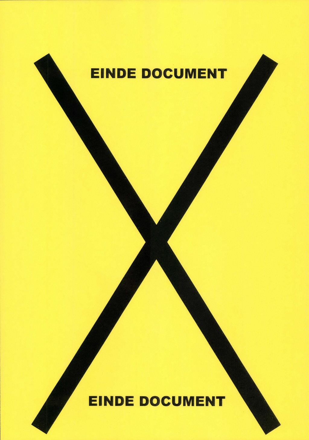 EINDE DOCUMENT