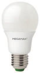 Compatible Dimmer List MEGAMAN LED Classic 7W MM0454, MM04824 Dimmer List V Manufacturer Model No.