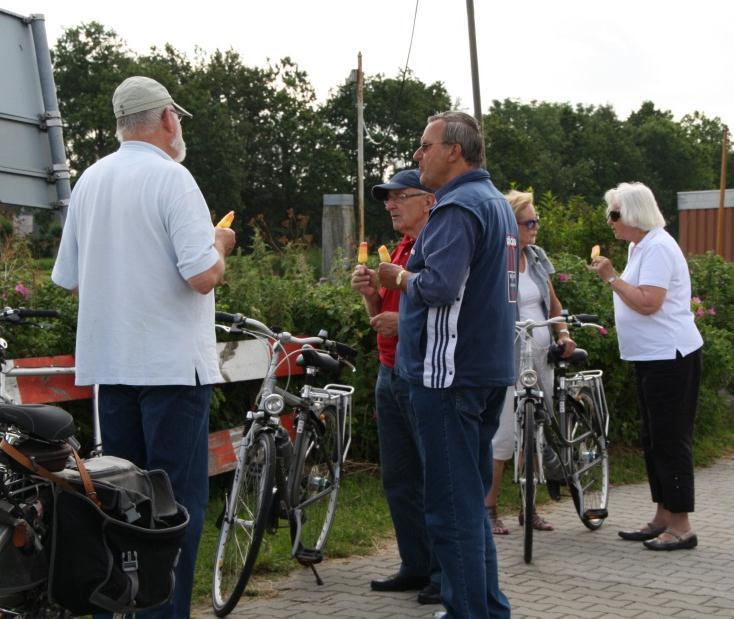 Maar met een heerlijk zonnetje erbij was dat van ondergeschikt belang en heeft iedereen een gezellige ochtend gehad.