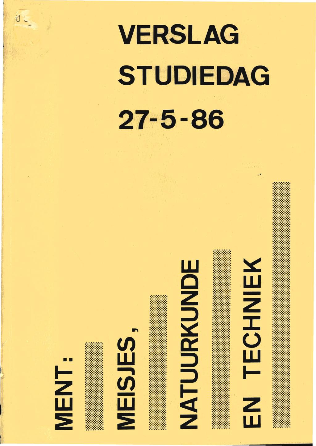 VERSLAG STUDIEDAG 27-5-86.