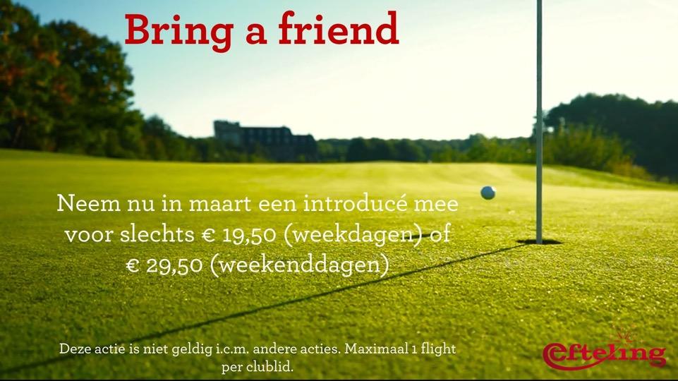 die net wel of net niet achter de rug is. Begin vorig jaar hebben we bij Golfclub Efteling even geproefd hoe het voelt een tekort aan leden te hebben.