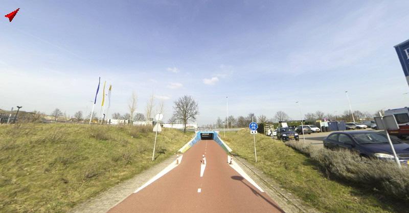 Viaduct Zevenhuizerstraat Dit is vooral voor langzaamverkeer een belangrijke verbinding, zowel als utilitaire route richting Bunschoten, als ook om de recreatieve ontsluiting van het open landschap.