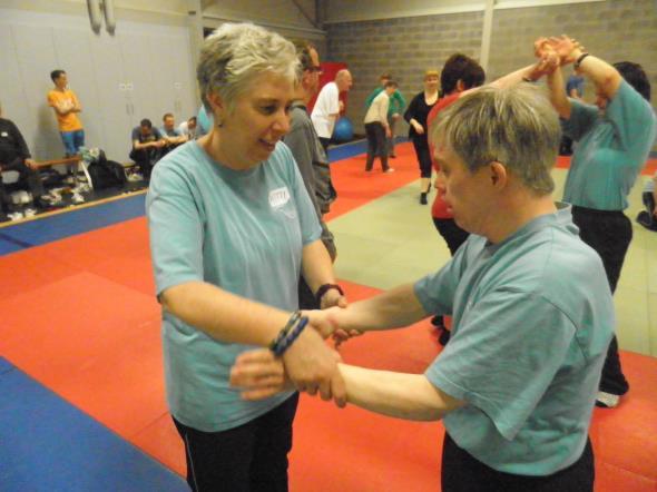 In de voormiddag hebben we gedanst, getorbald en allerlei kleinere activiteiten gedaan.