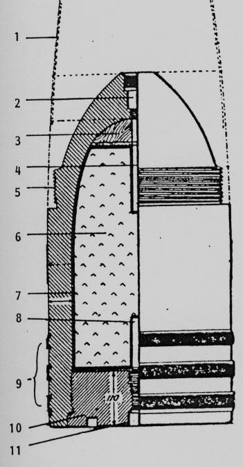 38 cm Sprenggranate L/4,1 m.bdz.u.kz.