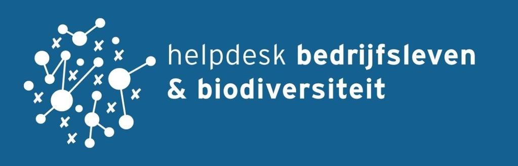 Kansen vanuit Nederland voor REDD+ projecten Een advies van de Helpdesk Bedrijfsleven & Biodiversiteit Aanvrager Emissierechten.