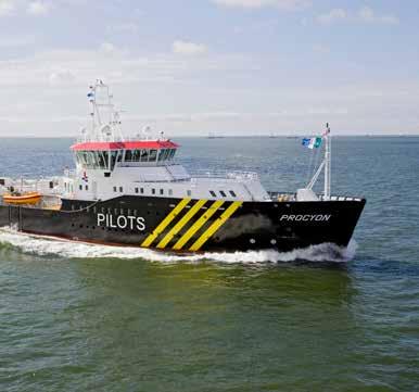 LOODSVAARTUIGEN De loodsvaartuigen zijn gestationeerd op de kruispost pilotstation op zee. Registerloodsen voor inkomende scheepvaart brengen we met de jol of tender naar zeeschepen.