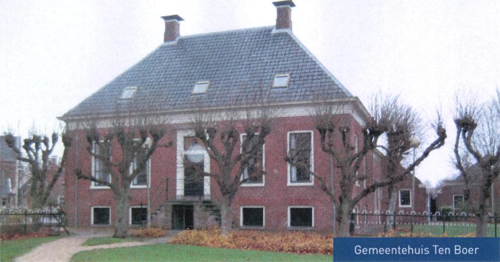 Huisvesting Ons kantoor is gehuisvest in het genneentehuis van Ten Boer aan de H endrik Westerstraat 24 in Ten Boer. Ook de V ereniging Groninger Gemeenten is op die locatie gehuisvest.