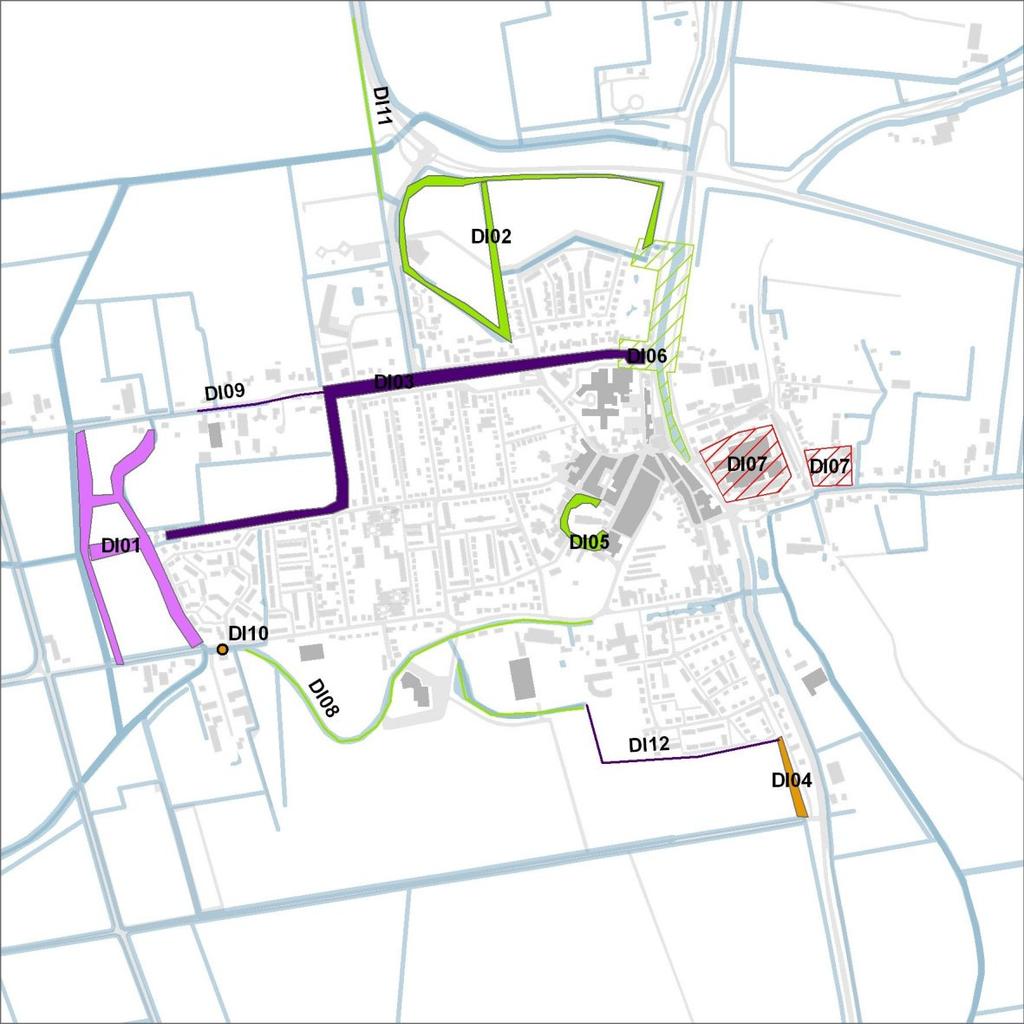 Waterplan Goeree-Overflakkee 6.2.2 Kansen, knelpunten en maatregelen Figuur 6.4 en Tabel 6.