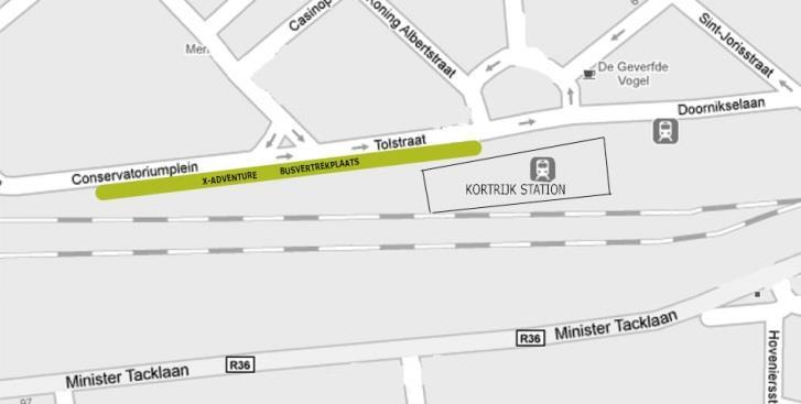 6 augustus, 13 augustus, 20 augustus, 27 augustus Busmaatschappij: Alk Reizen Opstapplaats Adres Aankomst Kortrijk Conservatoriumplein / Tolstraat (aan station) ca.