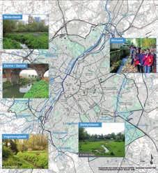 Wandelingen langs de Brusselse waterlopen De Zenne, de Molenbeek, de Vogelzangbeek, de Geleytsbeek en de Woluwe zijn prachtige locaties om over leefmilieu en natuur te vertellen.