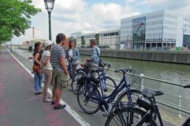 Begeleide fietstochten Pro Velo organiseert het jaar rond begeleide fietstochten rond het thema water.