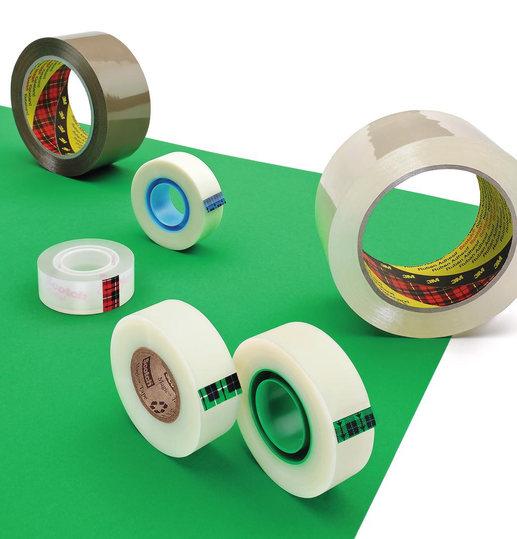 Scotch Tapes De juiste tape voor de juiste toepassing : Plakken, verpakken of bevestigen