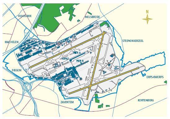 Luchthavenzone : on airport Binnen de