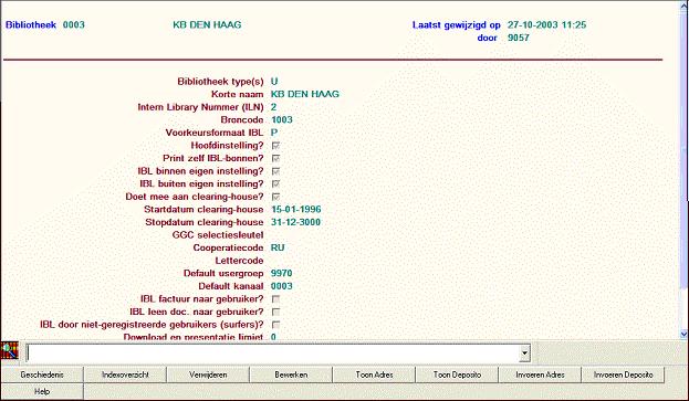 Gezien het feit dat toekenning en indeling van classificatie codes direct consequenties heeft voor de financiële aspecten van het IBL systeem betekent dat deze CBS functionaliteit voldoende beveiligd