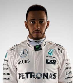 44 LEWIS HAMILTON HAM Geboren Stevenage, 7 januari 1985 F1