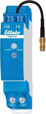 Zendrepeater FRP14, afstandsstuk DS14 en behuizing voor handleidingen GBA14 FRP14 Wireless zendrepeater voor radiosignalen met 1 en 2 niveau s.