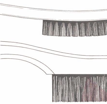 MED-100-46 Borstel 6 x 2cm, houten handgreep, lengte 20,5 cm MED-100-47