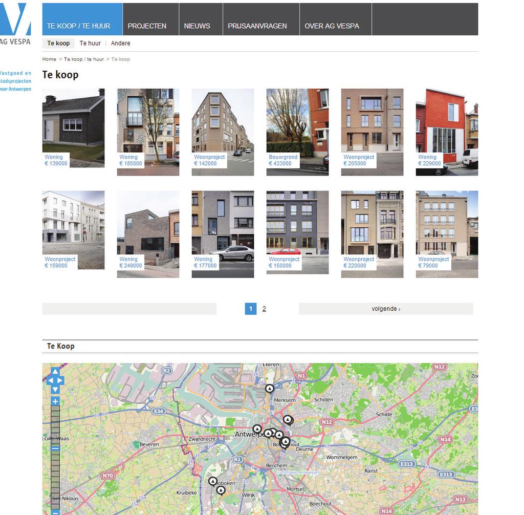 NIEUWSBRIEF AG VESPA Blijf op de hoogte van de nieuwste koopwoningen in Antwerpen en schrijf je in op de nieuwsbrief van AG VESPA.