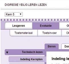 Toetsing en resultaten Veilig leren lezen heeft een efficiënt leerlingvolgsysteem waarmee u de vorderingen