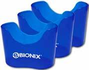 De nieuwe disposable Bionix OtoClear oortips met luer lock aansluiting hebben een unieke, doordachte vormgeving.