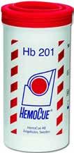 Hemocue HB201+ cuvetten Cuvetten voor gebruik met de Hemocue HB201 analyzer (242411).