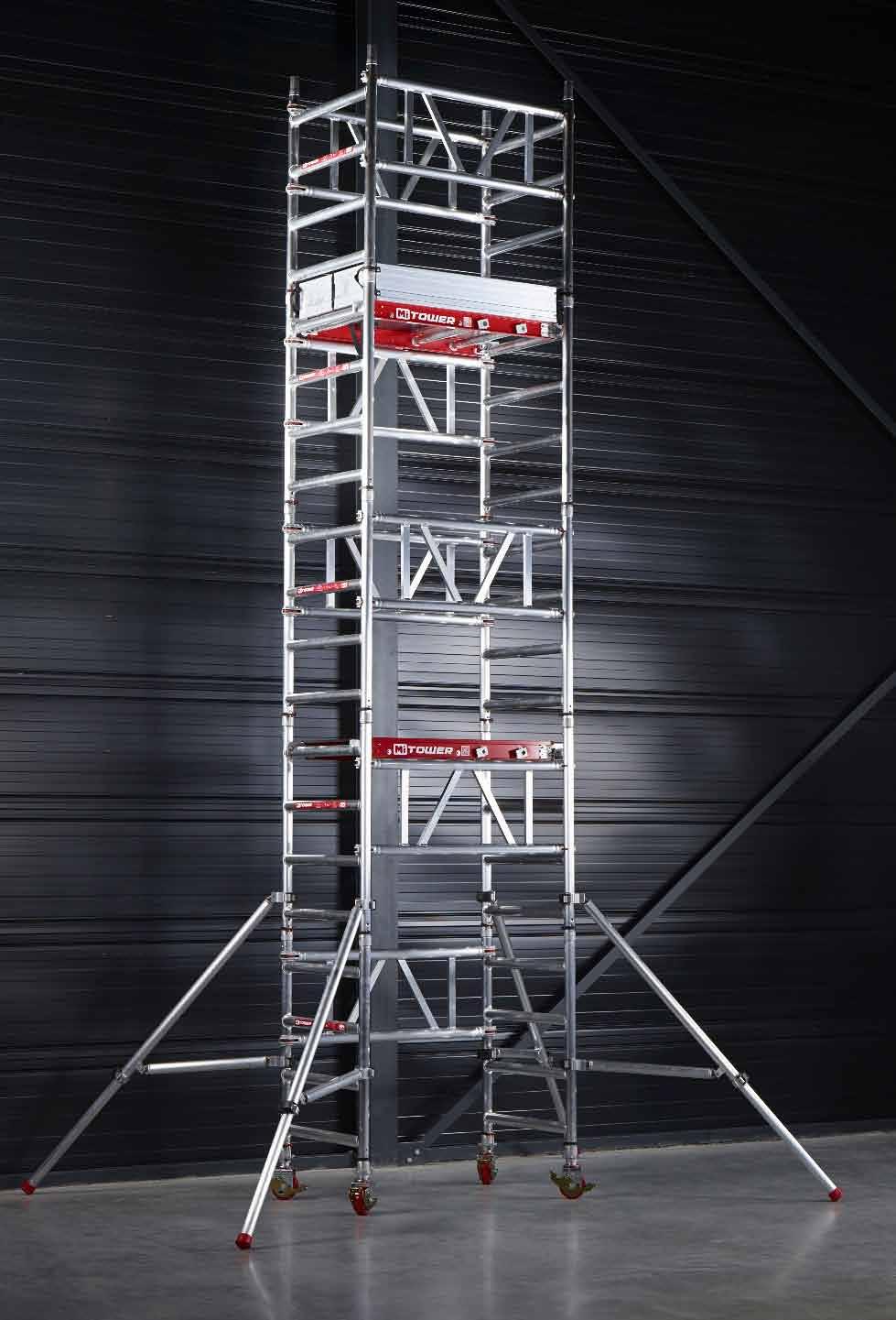 MI TOWER SNEL-BOUW ROLSTEIGER Veilig en snel in 10 minuten door 1