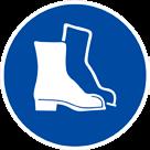 ARBEIDSVEILIGHEID EN GEZONDHEID Veiligheidsschoenen Stralingsbronnen Op verschillende plekken kan er een risico zijn op voetletsel.