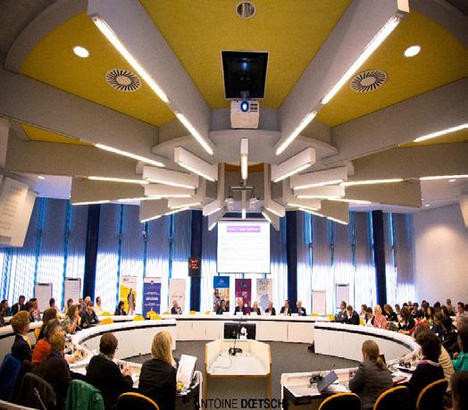 Voorbereiding van de Samenwerkingsovereenkomst opgesteld tussen de leden van Synerjob en de Alliance for Youth in Belgium.