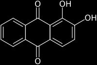 Formule alizarine met een pka van 6,94 b. Besluit Alizarine werkt als indicator voor zuren en basen. In een basisch milieu kleurt het blauwviolet, in een zuur milieu geel.