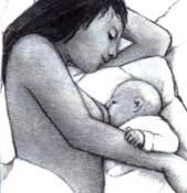 2. Liggend voeden Liggend op de rug voeden Ga op uw rug liggen, gesteund met kussens onder hoofd en schouders. Leg uw baby met zijn buikje een beetje schuin op uw buik en met zijn hoofdje op uw borst.