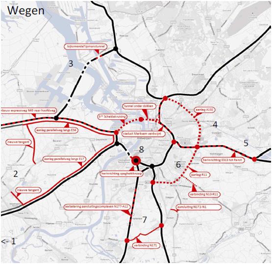 Projectfiche Wegen Doortrekking N171 oktober 2015 Projectfiche: doortrekking N171 november2015 Omschrijving Om het draineren van lokaal verkeer naar de E19 en de A12 te