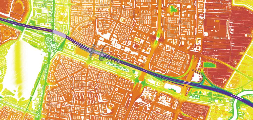 3.2.4. Hoogteligging De geschiedenis van Amstelveen is ook goed af te lezen aan de hoogtekaart.